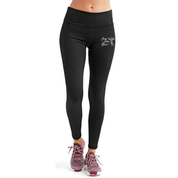 BAY AREA FITNESS LOGO - WOMEN'S LEGGINGS - $HALEP4$ Thumbnail